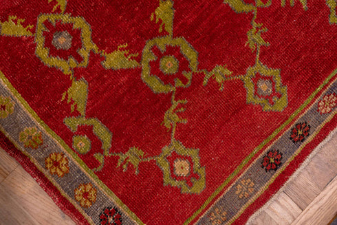Vintage Oushak Runner Rug (4' x 21')